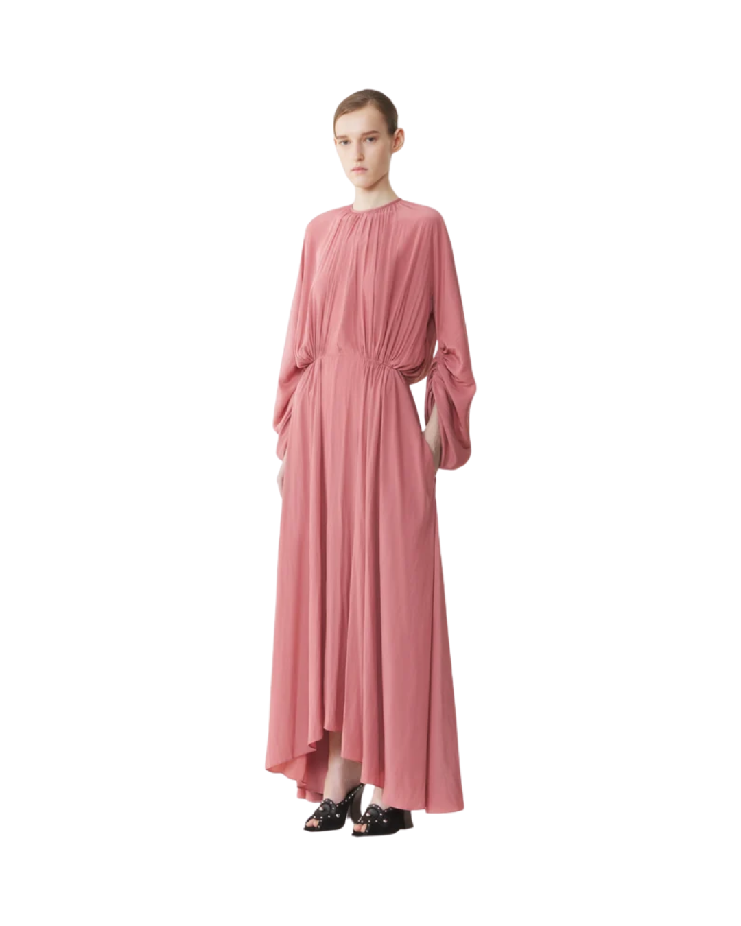 Fitted Charmeuse Dress