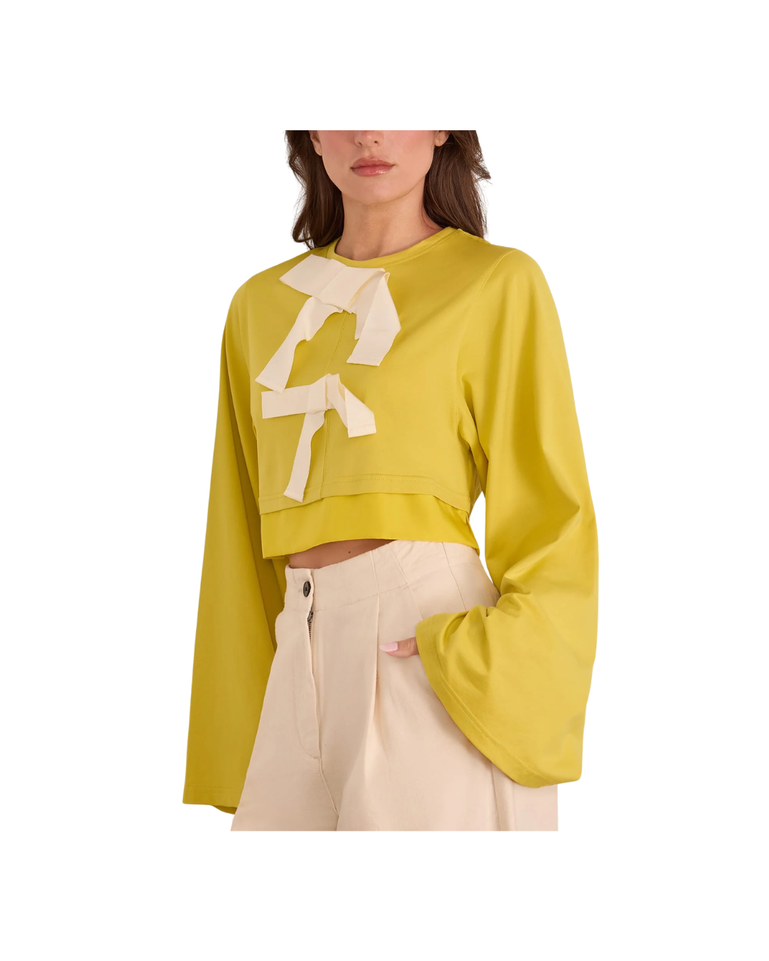 Gros Grain Detail Top