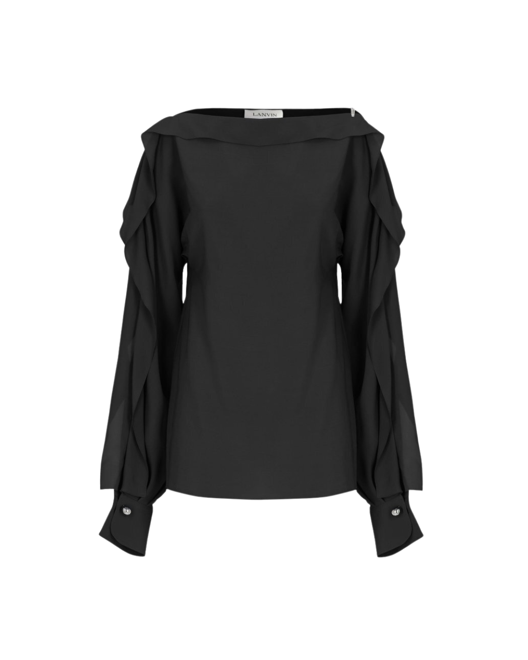 Long Sleeves Top With Ruffles