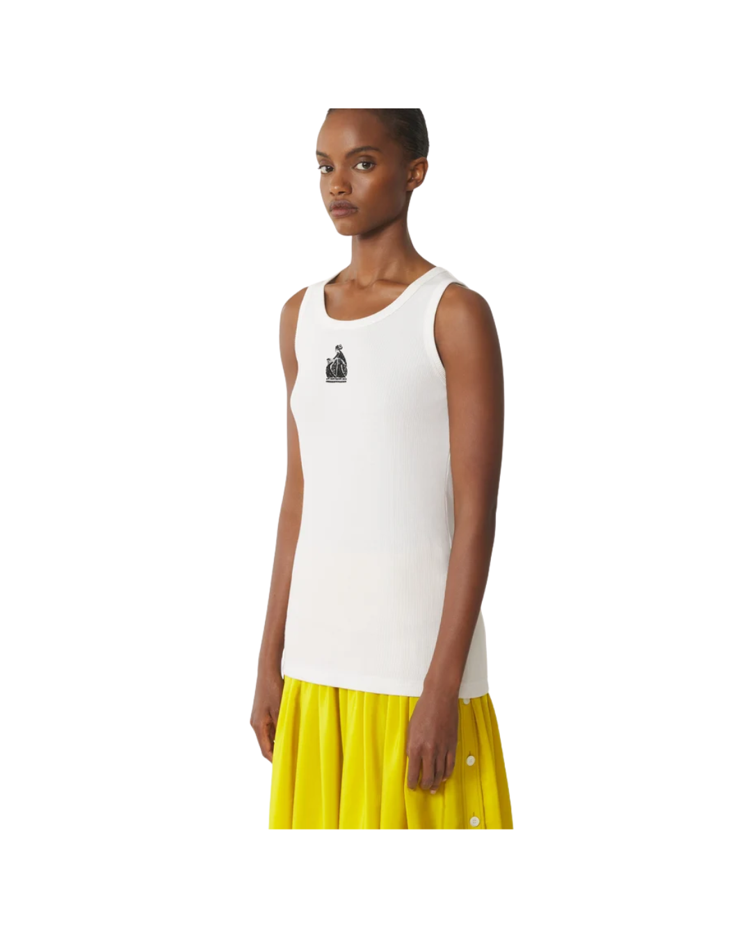Mother And Child Ribbed Tank Top
