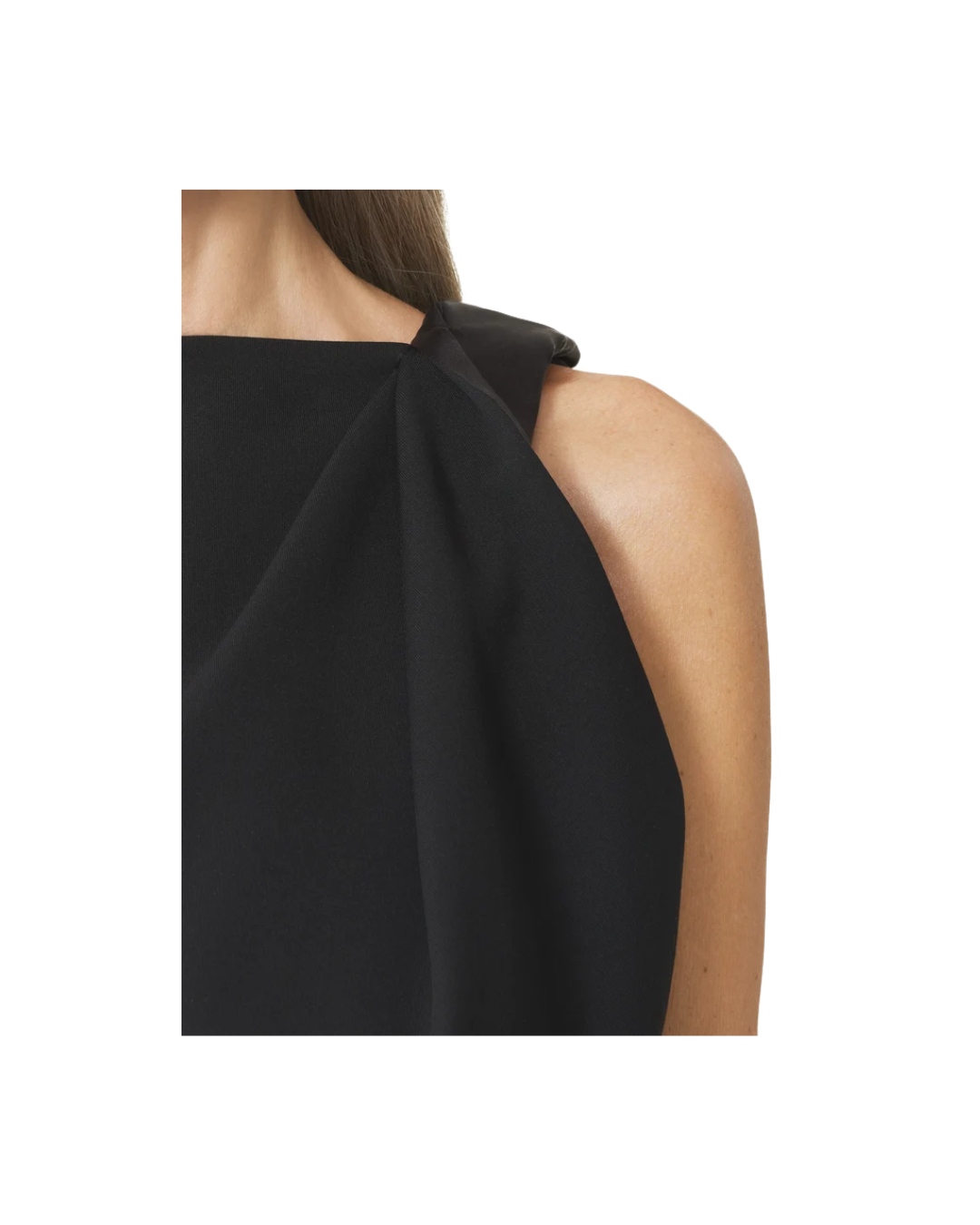 MIDI Dress In Jersey And Satin