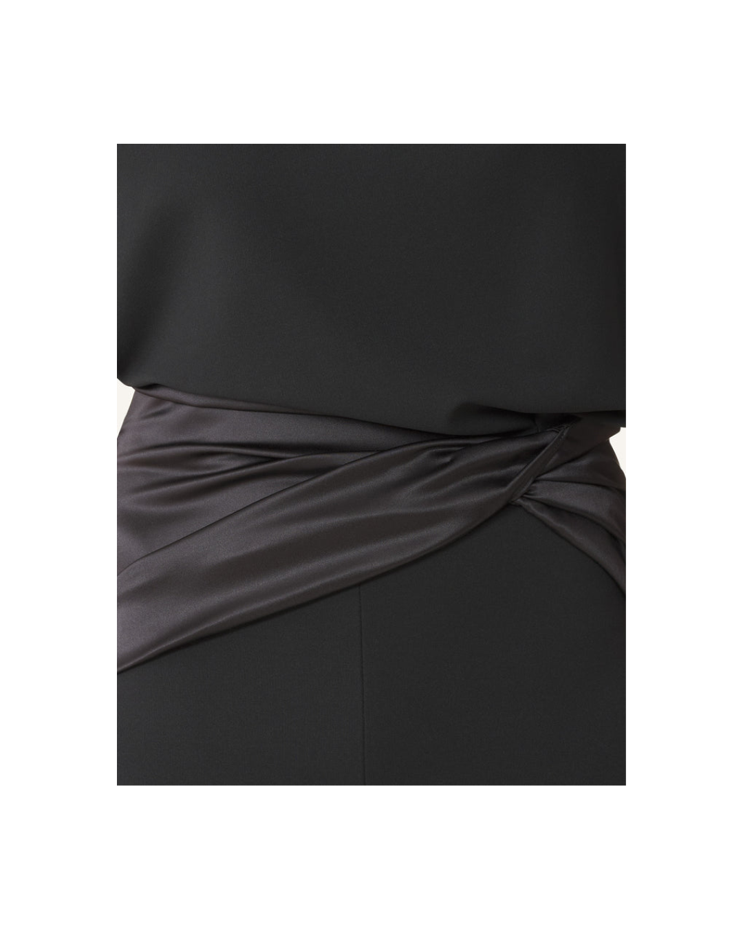 MIDI Dress In Jersey And Satin
