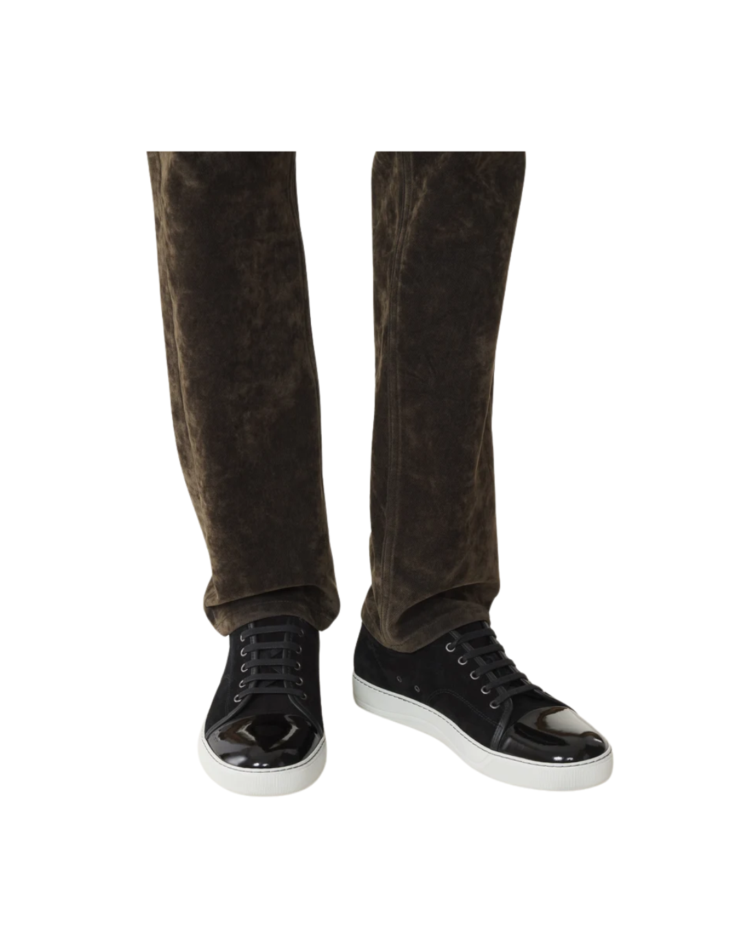 DBB1 Sneakers In Patent Leather And Suede