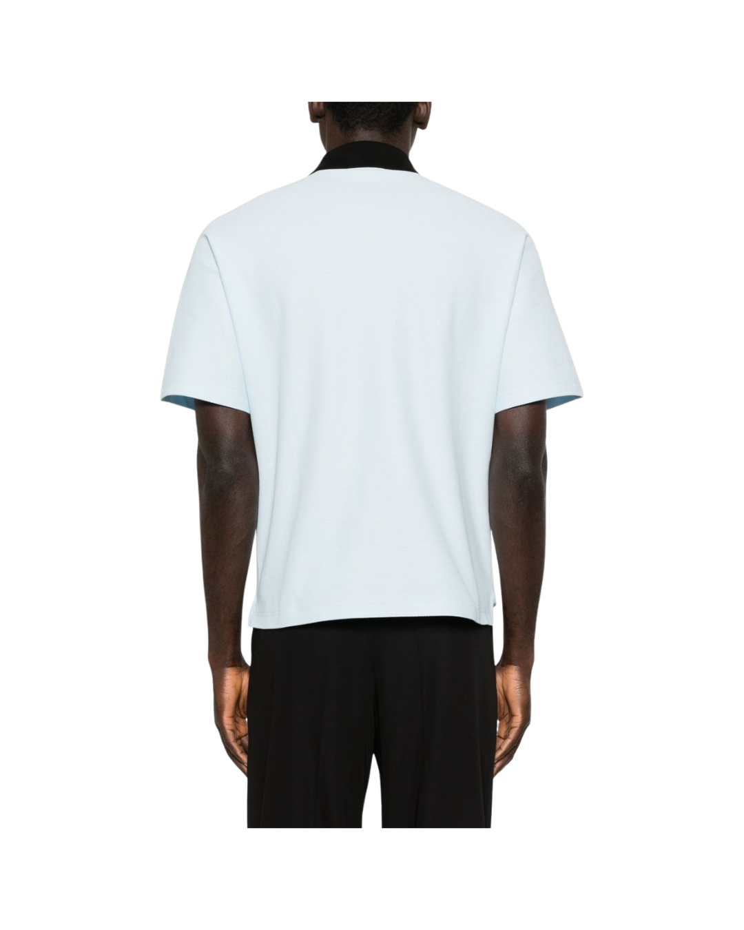 Piqué Jersey Contrast Collar Polo