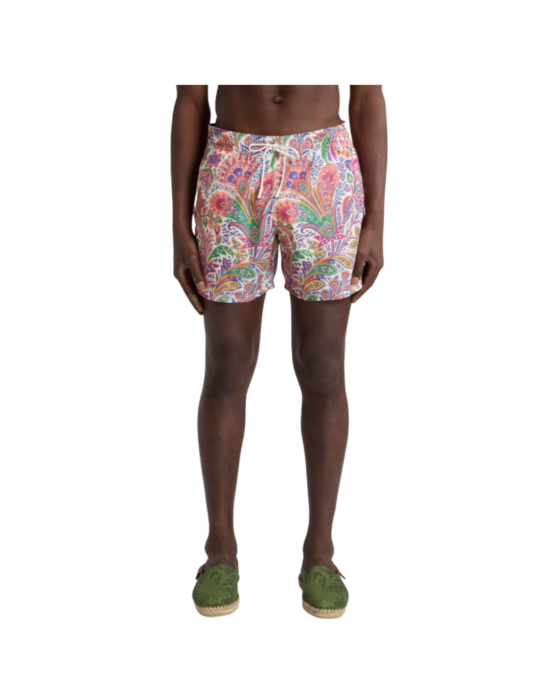 Floral Paisley Swim Shorts