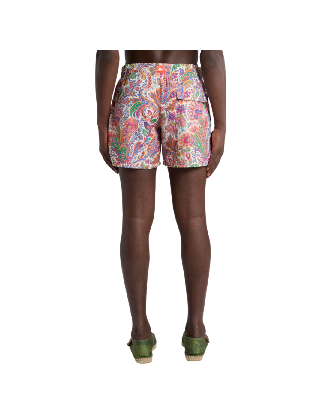 Floral Paisley Swim Shorts