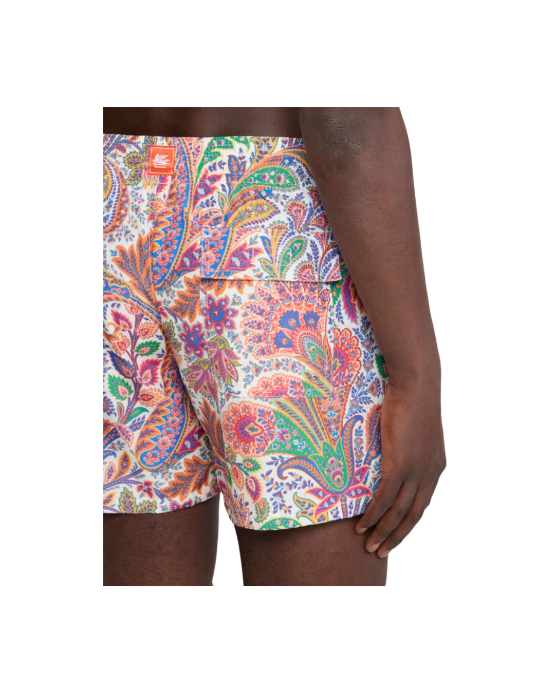 Floral Paisley Swim Shorts