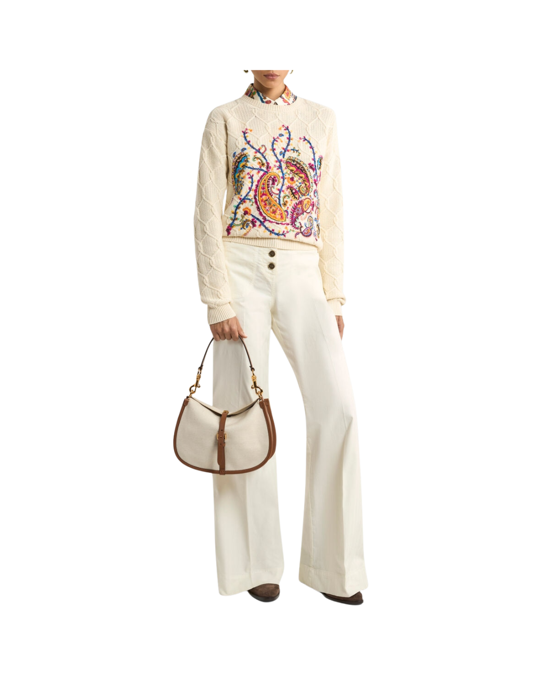 Women's Flared High-waisted Jeans