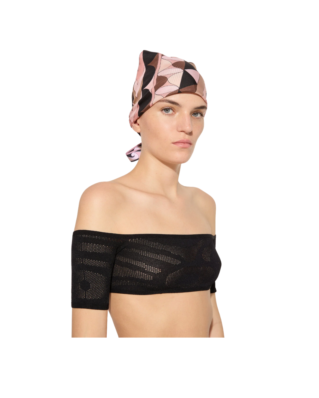 Manuba Print Silk Bandana