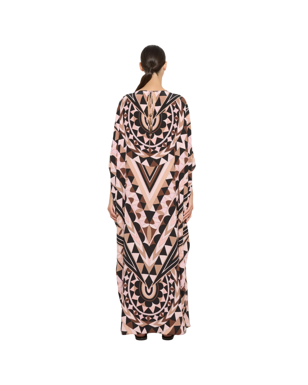 Manuba Print Silk Kaftan