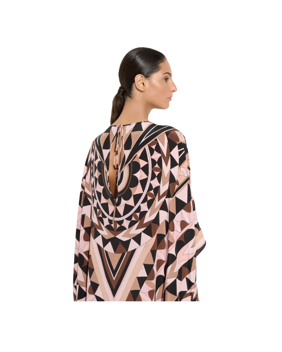 Manuba Print Silk Kaftan