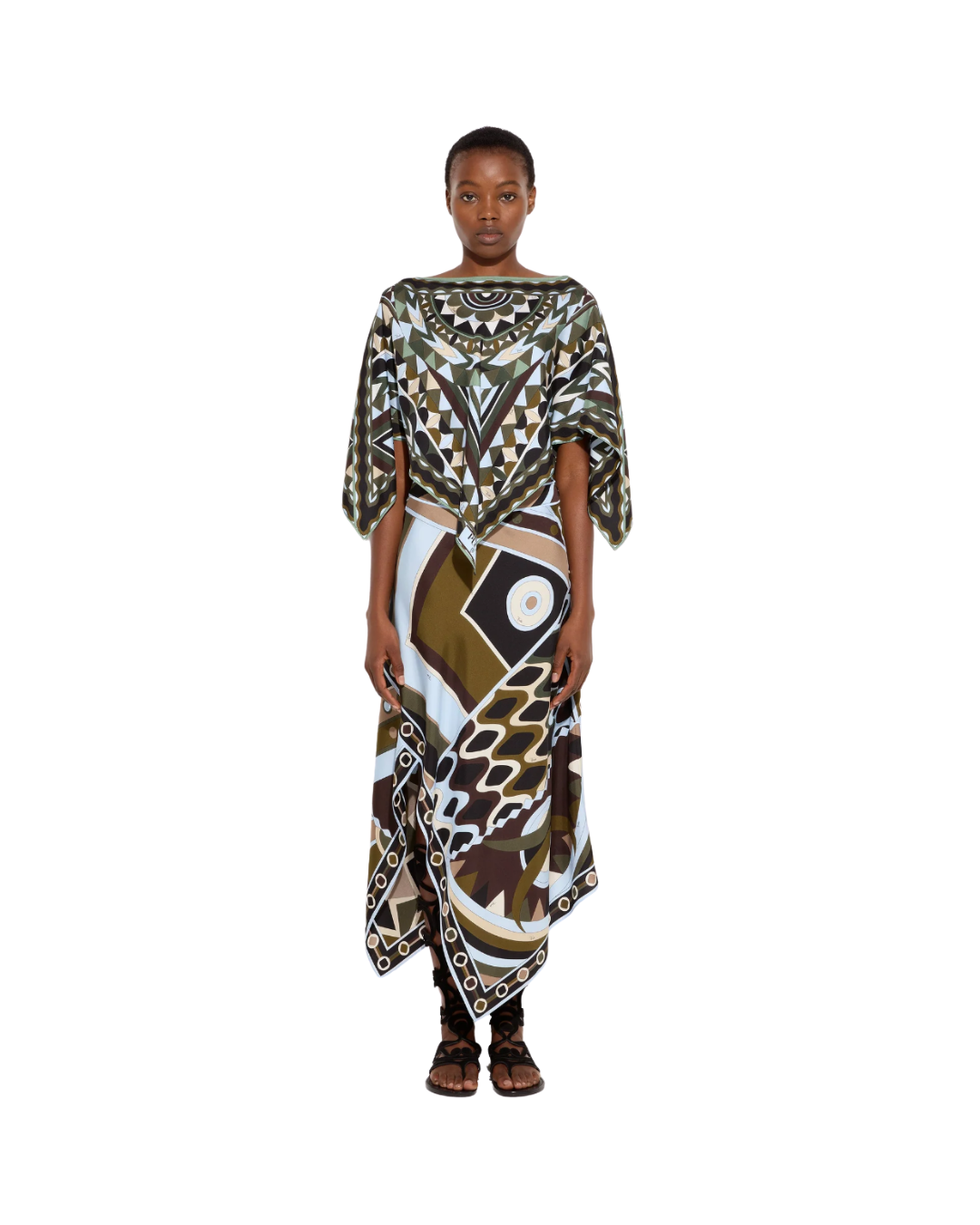 Manuba Print Kaftan top