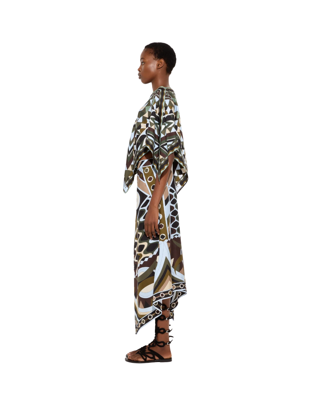 Manuba Print Kaftan top