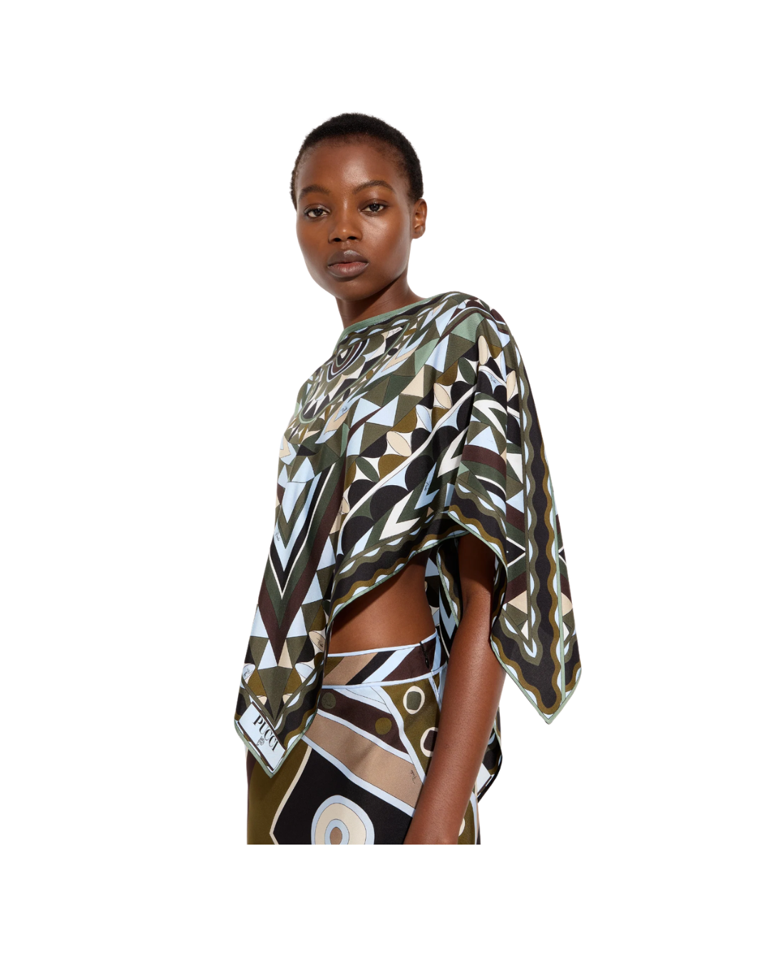 Manuba Print Kaftan top