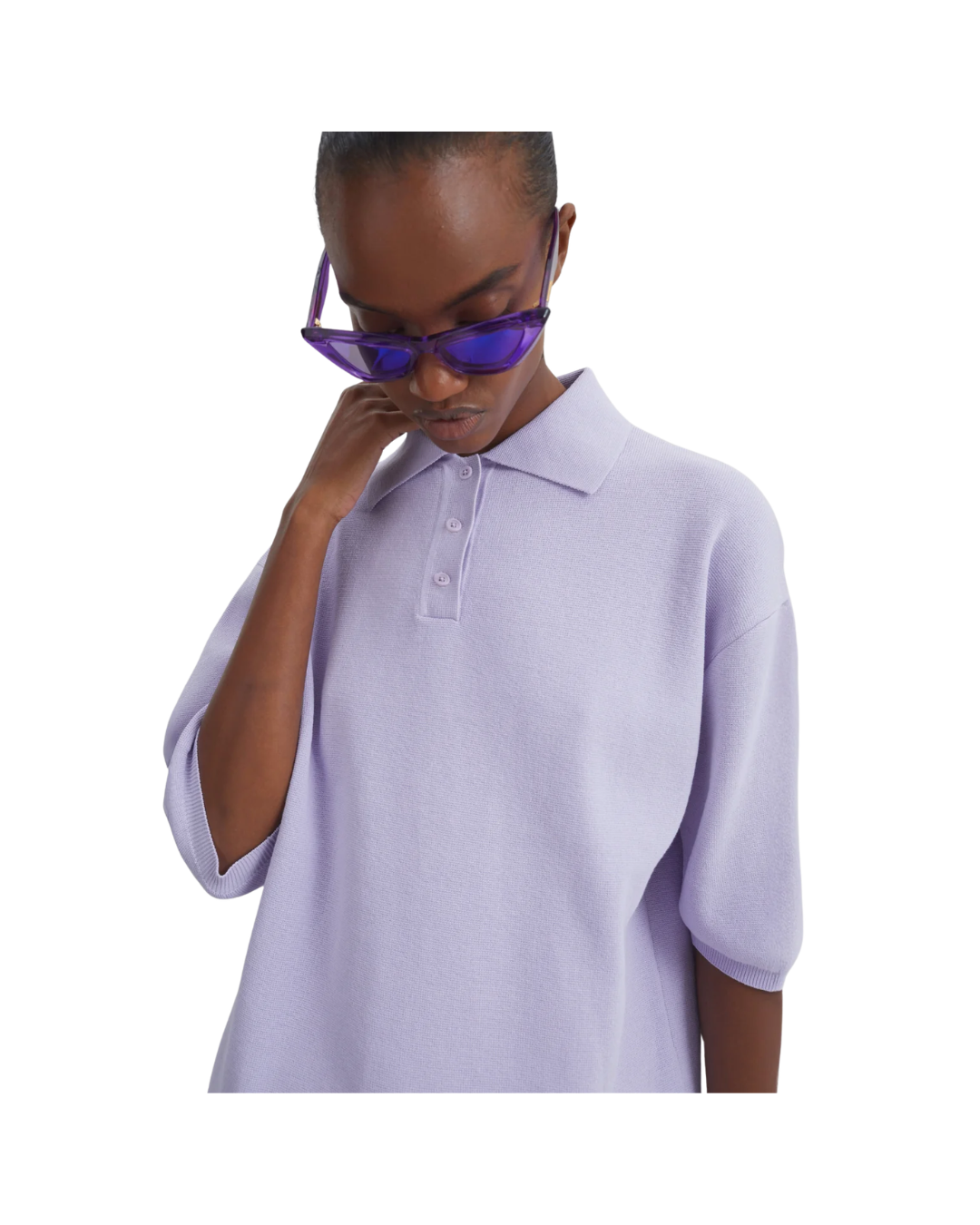 Nola Knit Polo Top