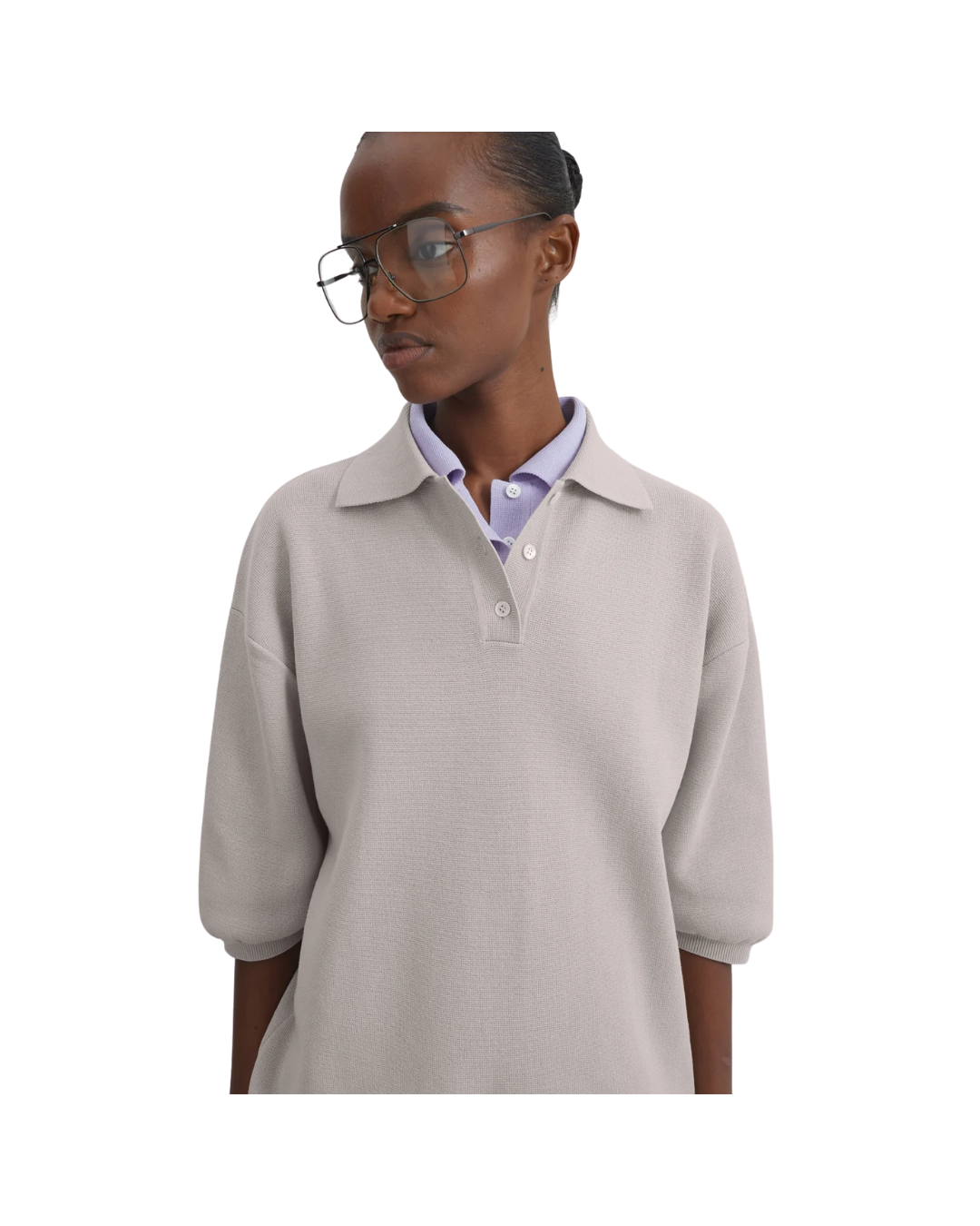 Nola Knit Polo Top