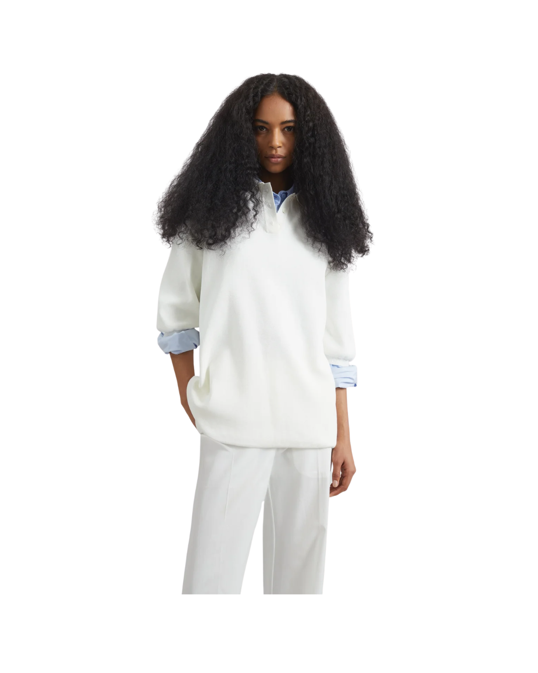 Nola Knit Polo Top