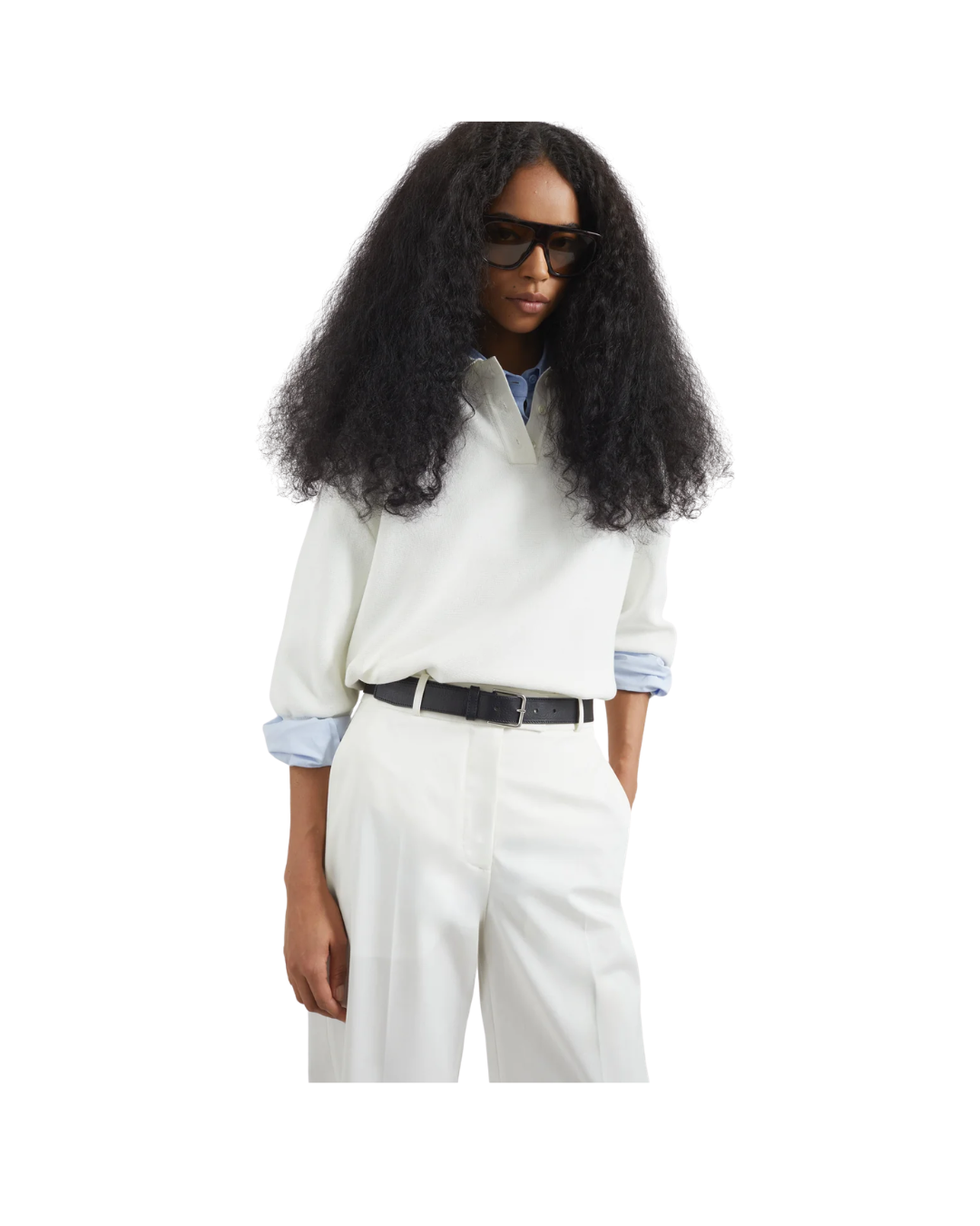 Nola Knit Polo Top