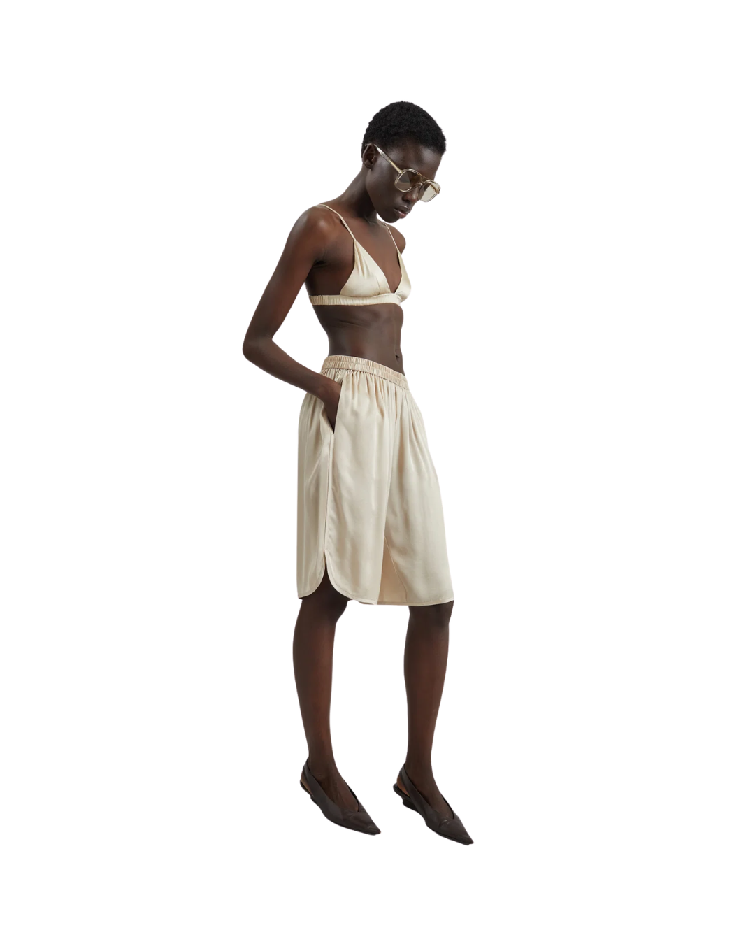 Nelis Silk Bermuda Shorts
