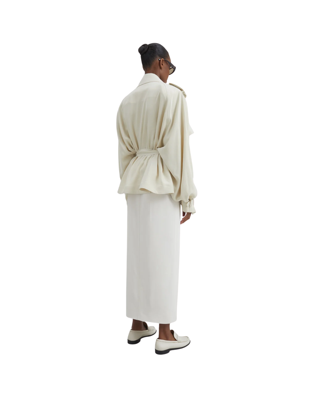 Maybelle Front Slit Midi Skirt