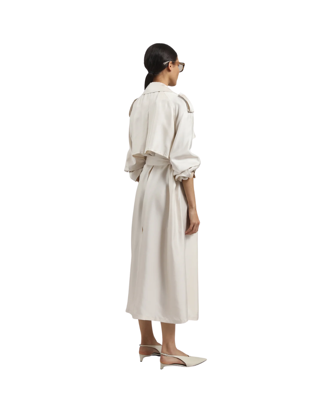 Veyron Silk Trench