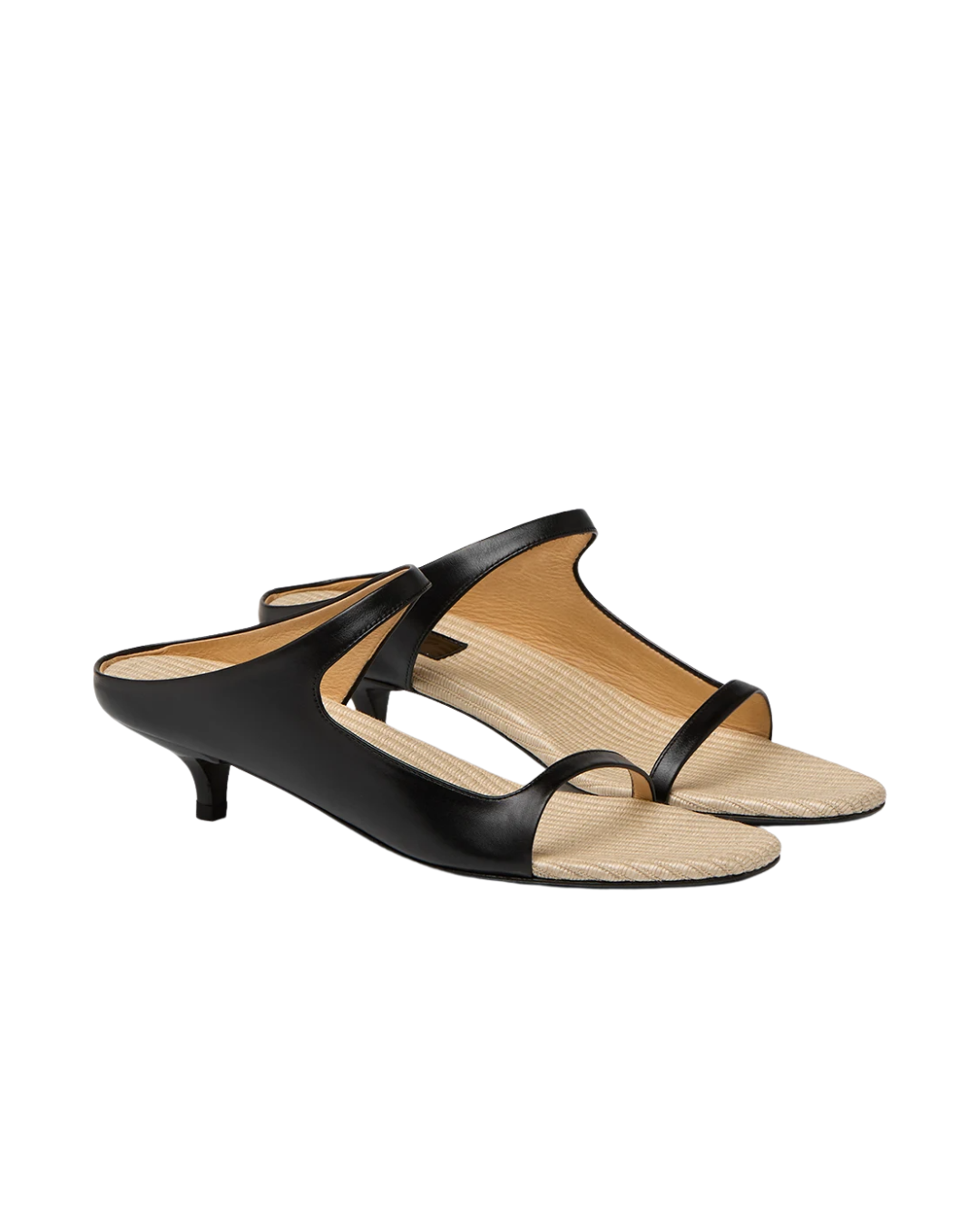 Fiuto Sand-Black Sandal