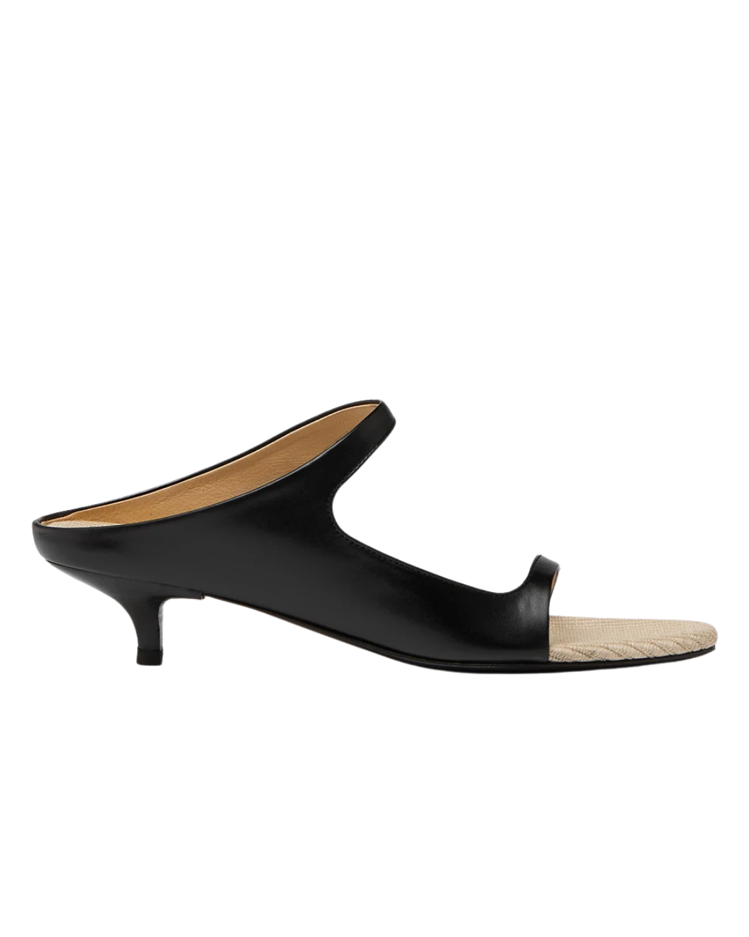 Fiuto Sand-Black Sandal