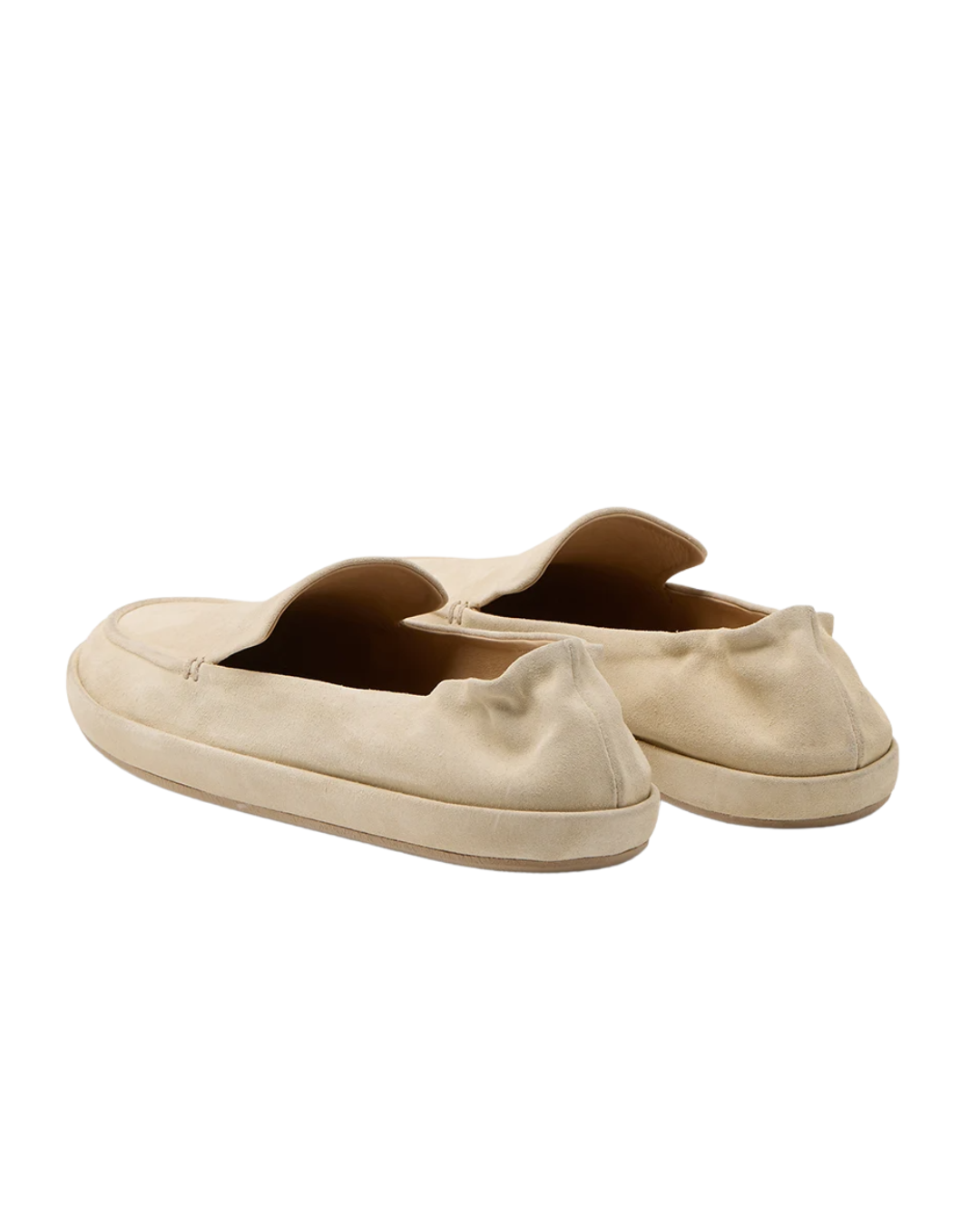 Scatopelle Sand Suede Loafers