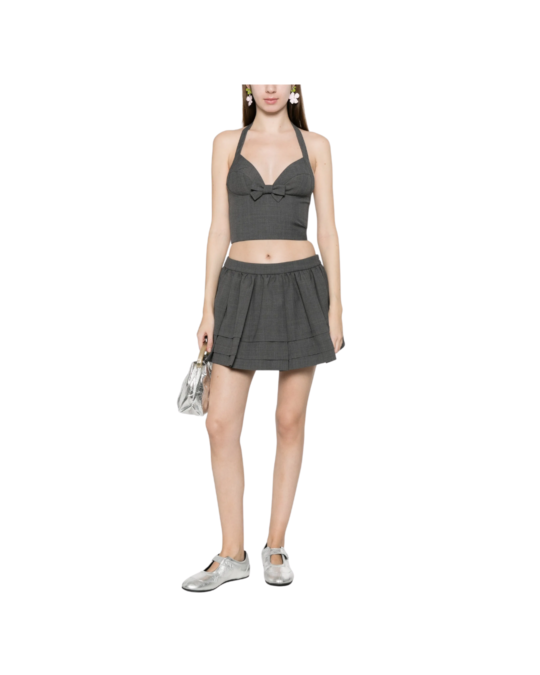 Halter Bow Tie Cami Top