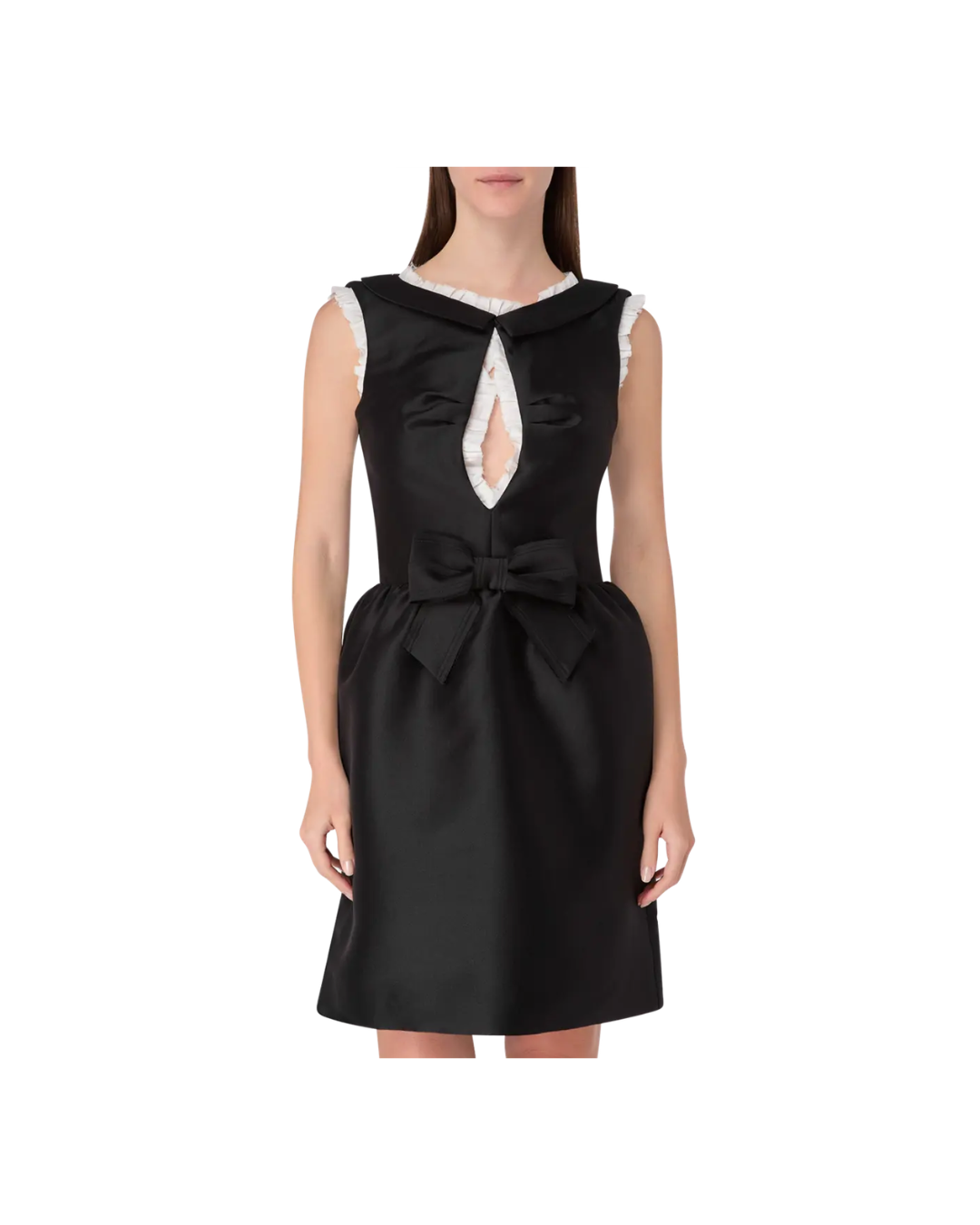 Long Cut-Out Sleeveless Dress