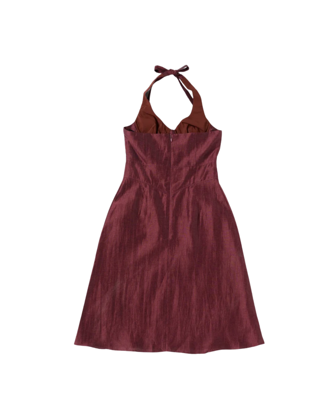 Halter Neckline Bustier Dress