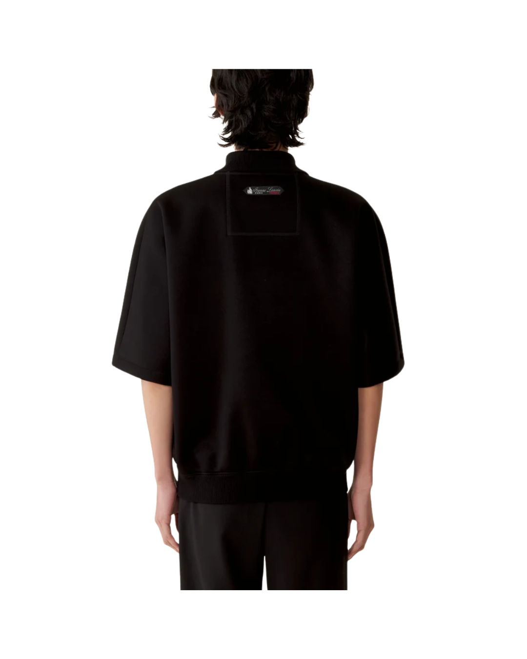 Loose-fit Double-face Jersey Polo Shirt