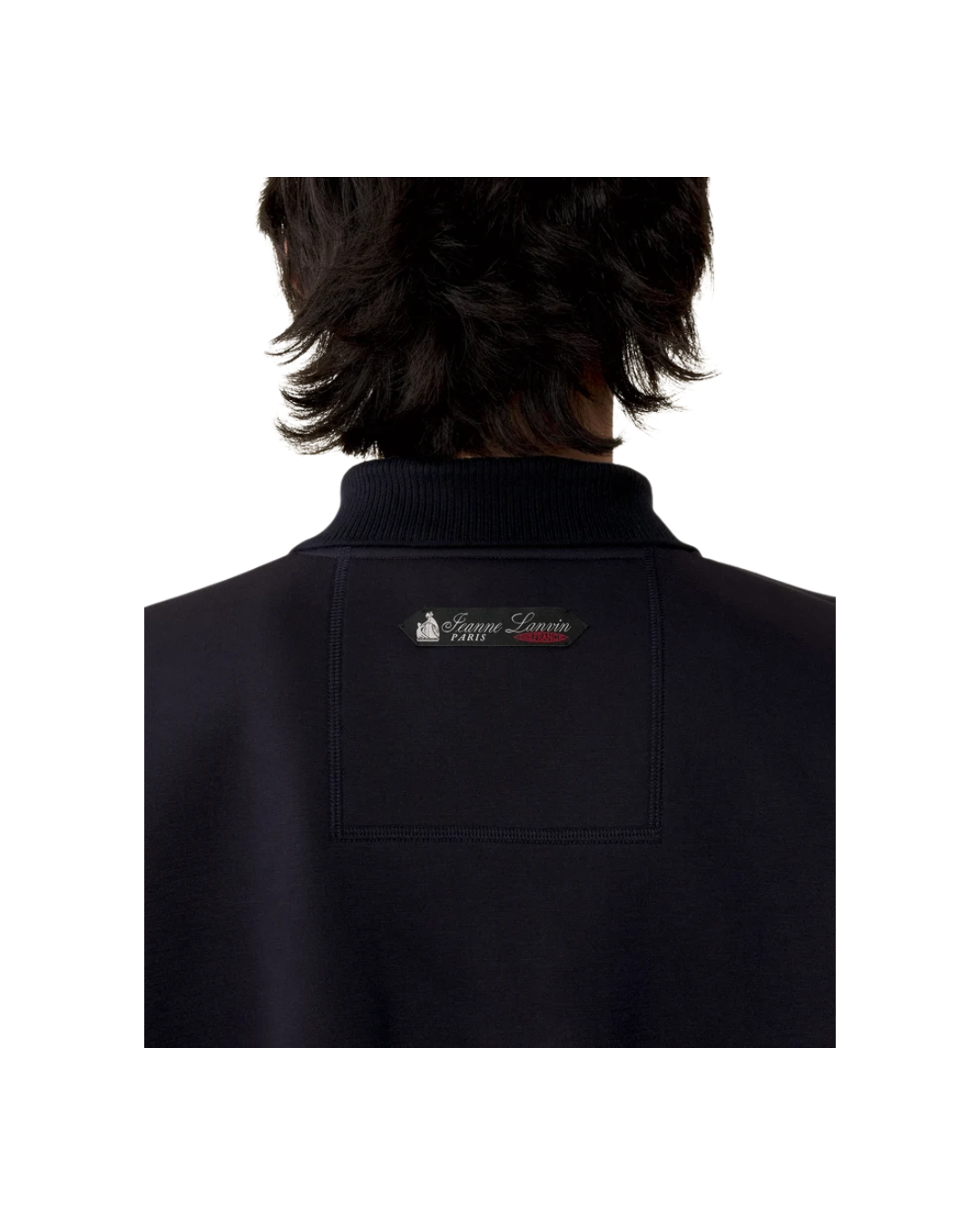 Loose-fit Double-face Jersey Polo Shirt