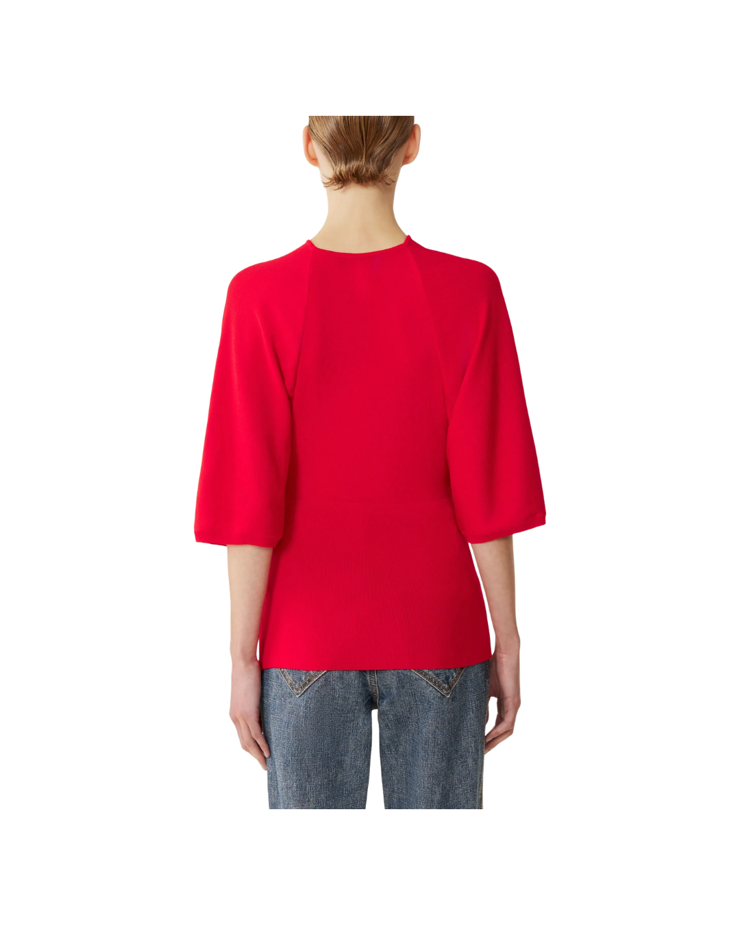 Open Back Fitted Top