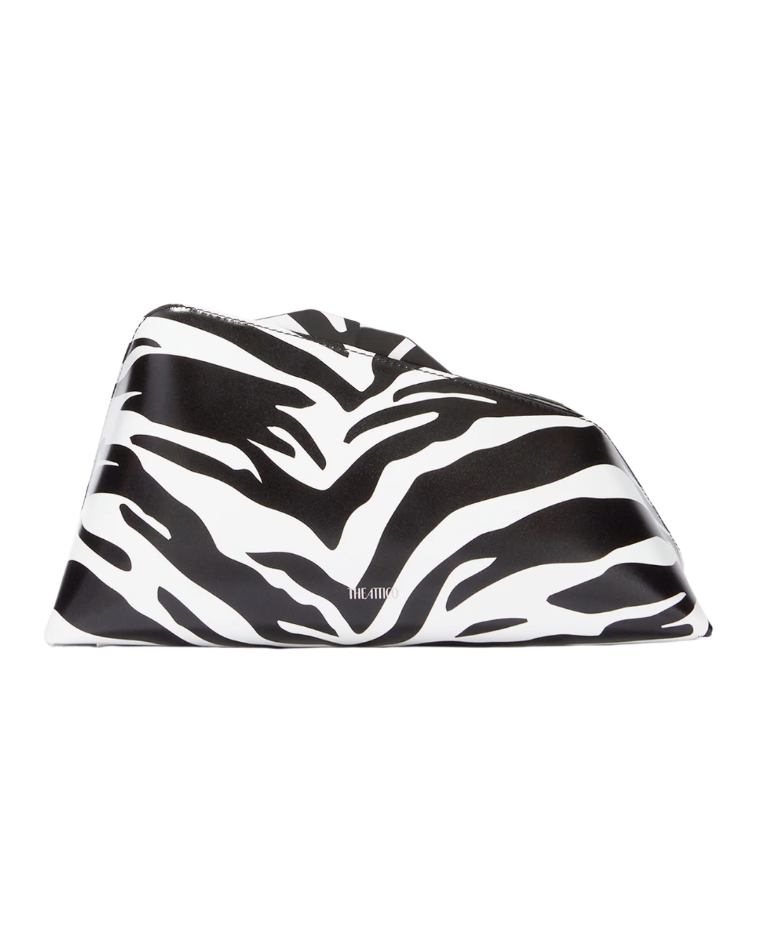 ''8.30 Pm'' Black And White Oversized Clutch
