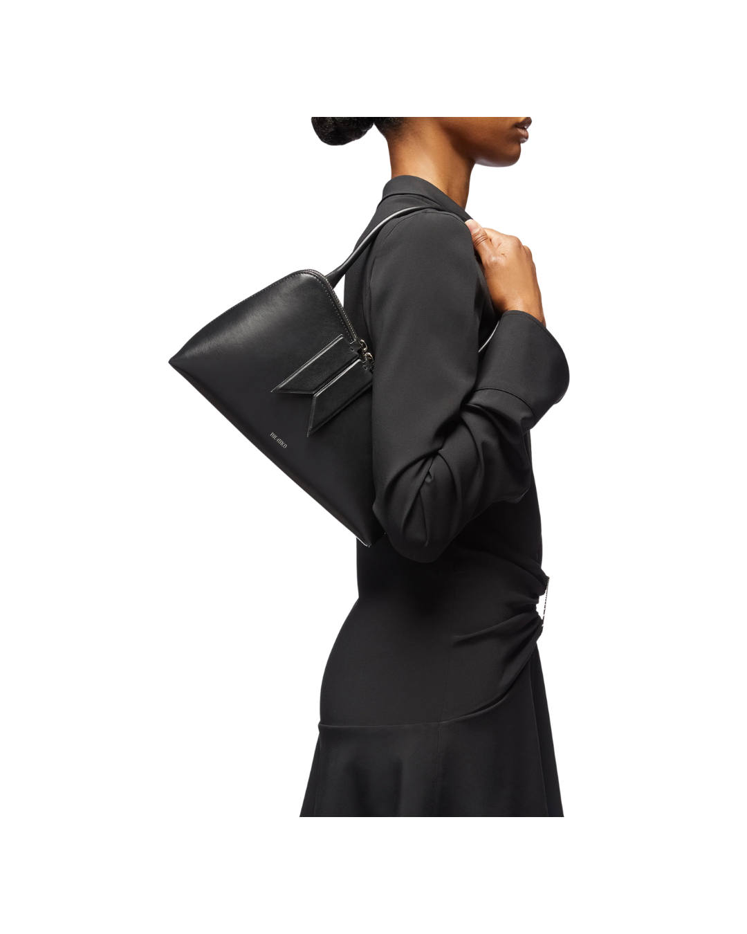 ''Sunrise'' Black Shoulder Bag