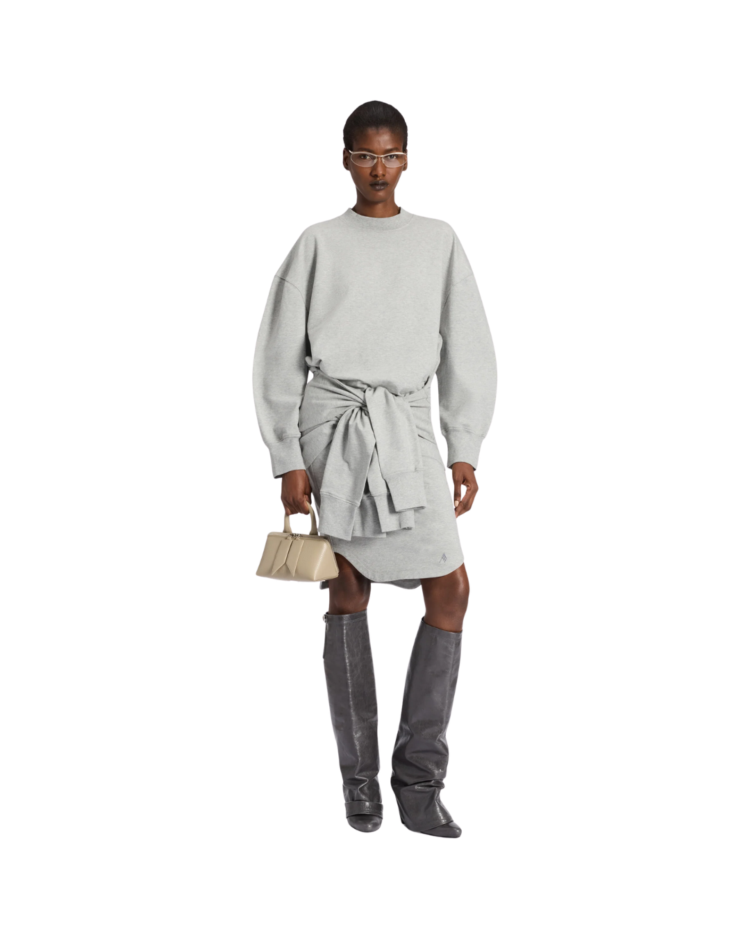 Melange Grey Sweatshirt