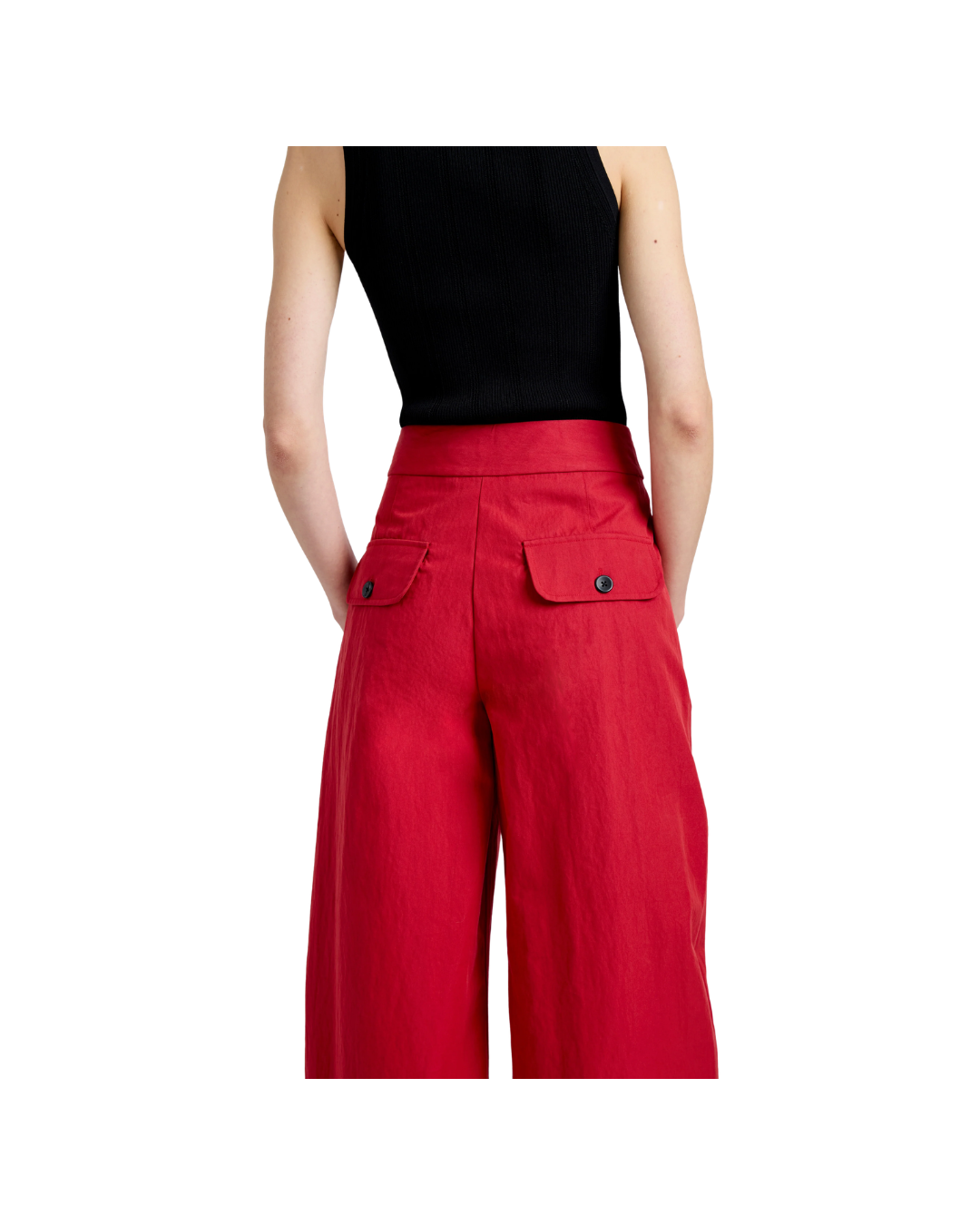 Brick Talla Pant in Washed Cotton