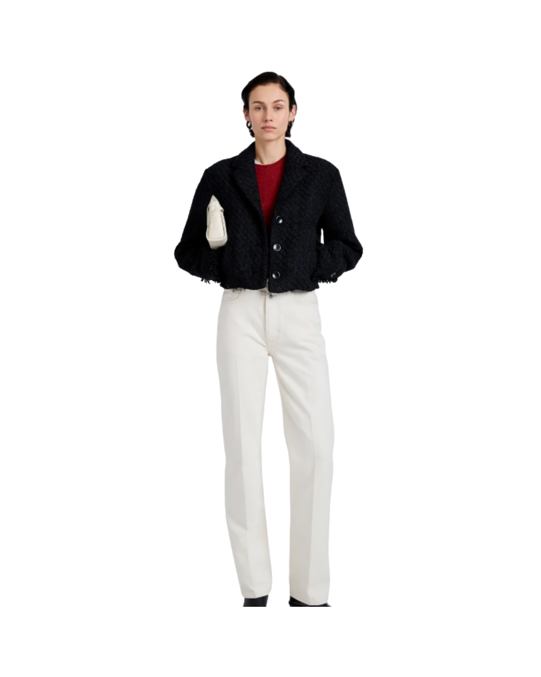 Nima Jacket in Basket Weave