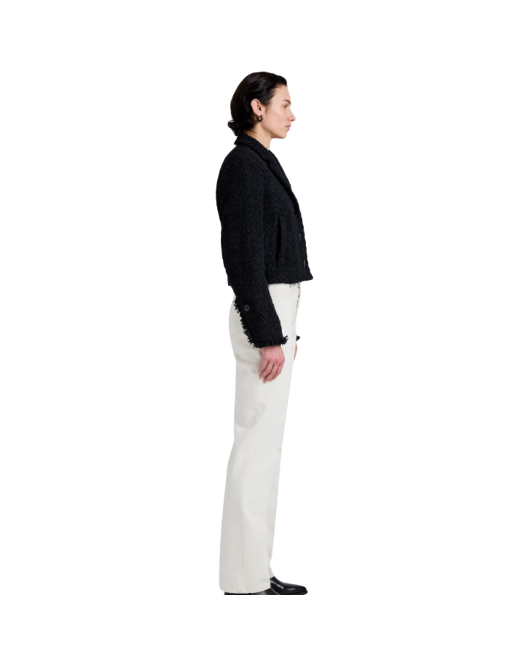 Nima Jacket in Basket Weave