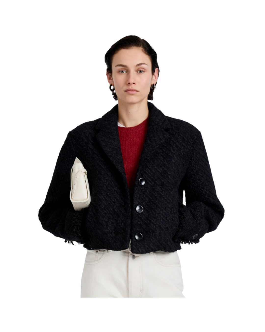 Nima Jacket in Basket Weave