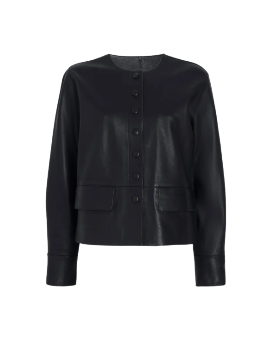 Black Robin Jacket in Leather