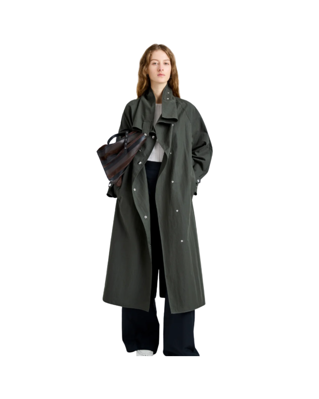Willow Corey Trench in Washed Cotton