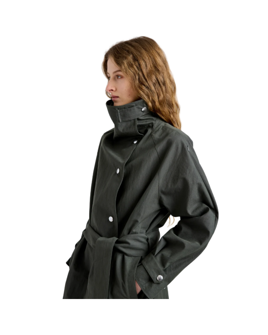 Willow Corey Trench in Washed Cotton