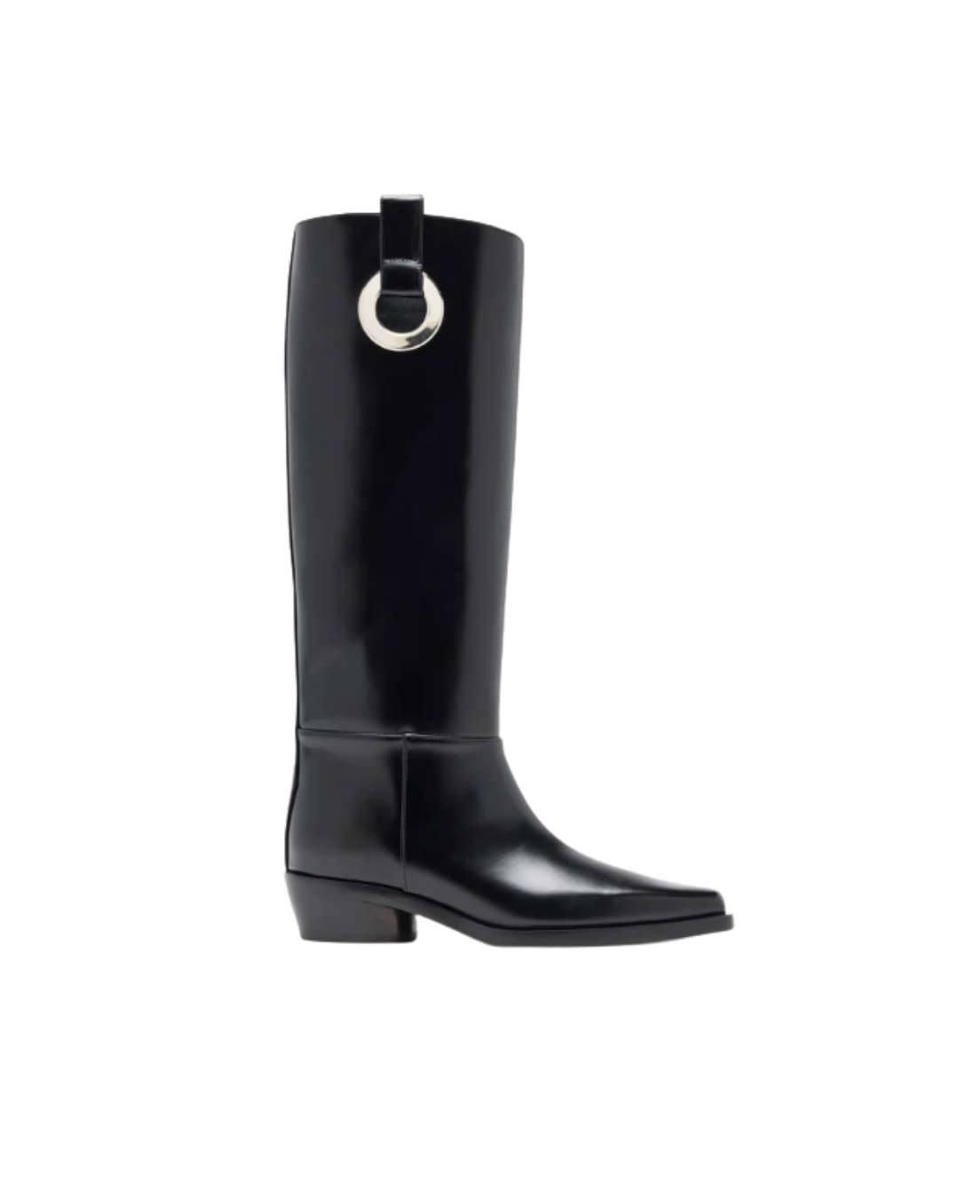 Bronco Grommet Knee High Boots