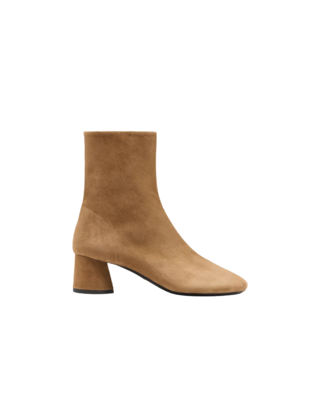 Hazelnut Glove Ankle Boots In Kidsuede
