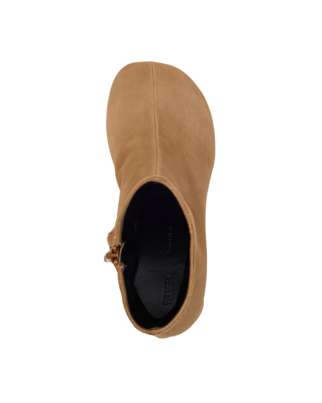 Hazelnut Glove Ankle Boots In Kidsuede