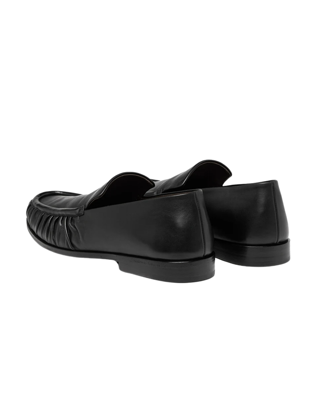 Mocassino Black Leather Loafers