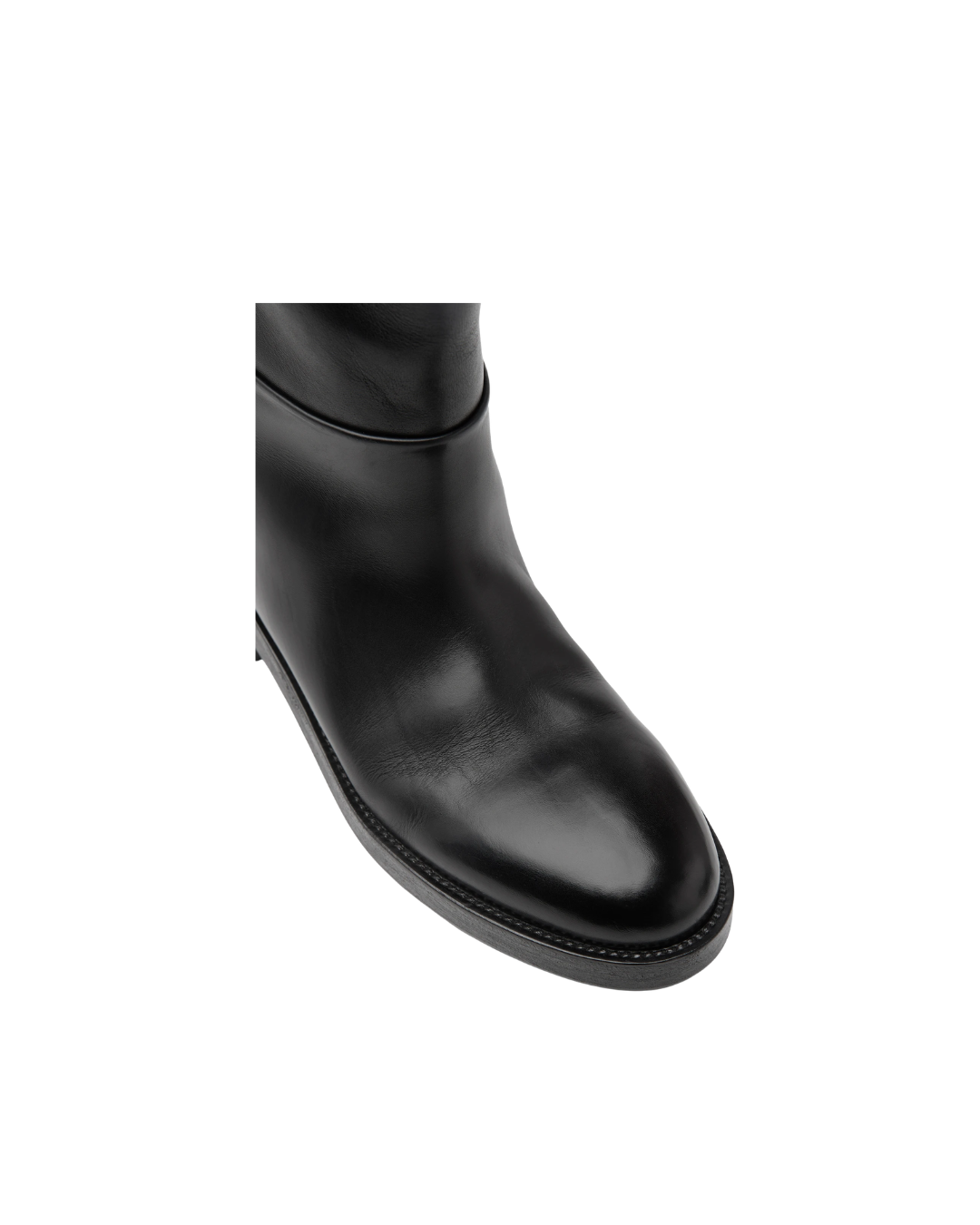 Tubetto Black Leather Boots