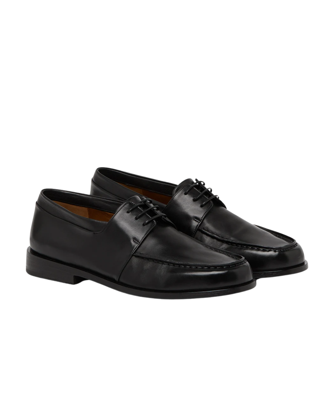 Mocasso Black Leather Loafers